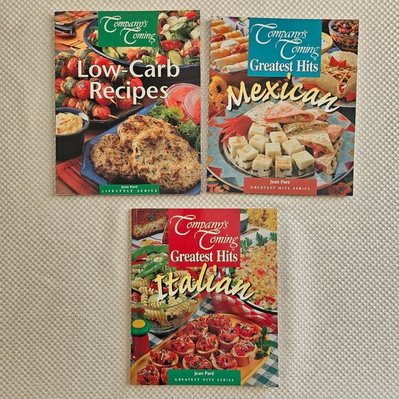 Company's Coming - Low Carb Recipes, Greatest Hits:Mexican & Italian - Softcover - Picture 1 of 15